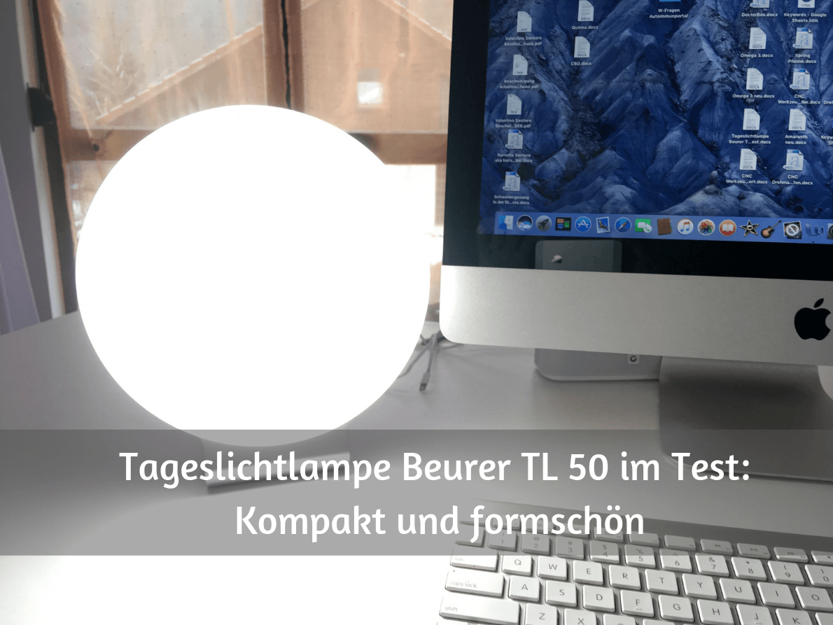 Tageslichtlampe Beurer TL 50 im Test: Kompakt und formschön | Tageslichtlampen